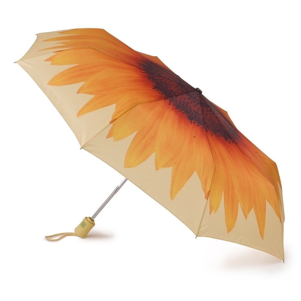 Зонт женский Fulton купол 98см, оранжевый обложка для паспорта оранжевый