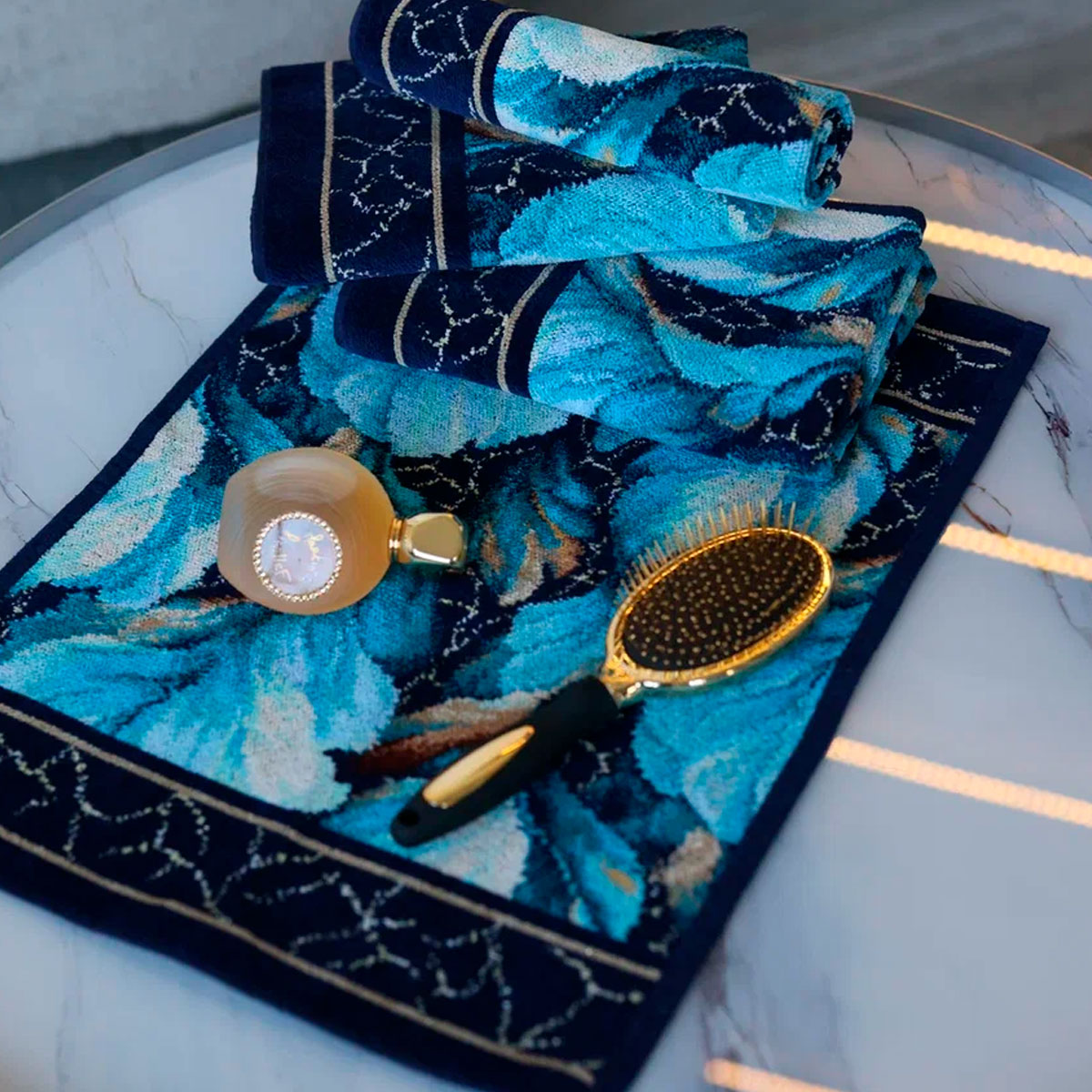 

Полотенце Feiler Brise 37x50см, цвет голубой