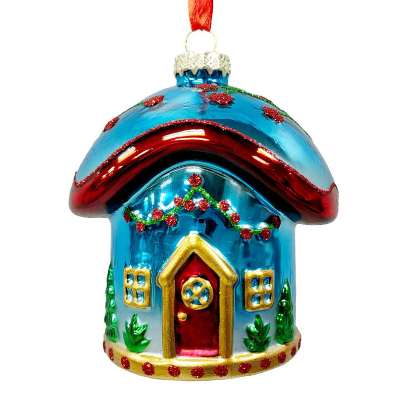 

Новогоднее подвесное украшение Magic Time Домик синий