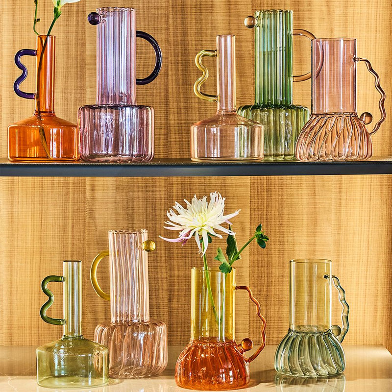 Ваза Andrea Fontebasso Glass Design 24см, цвет зеленый Вид№2