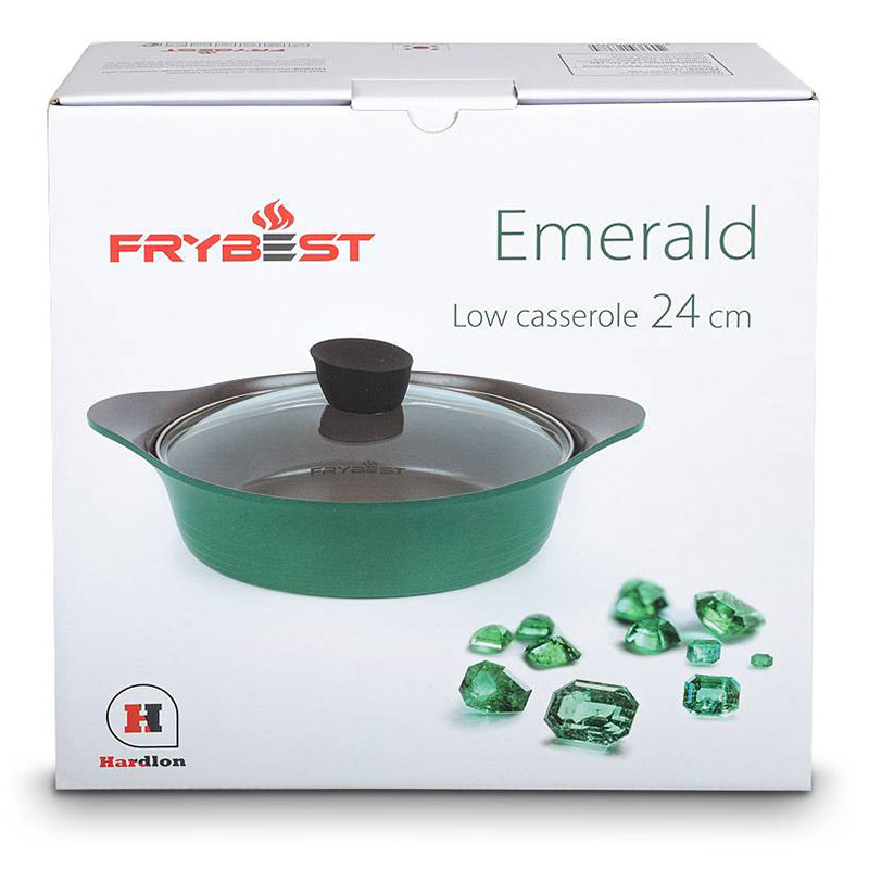 Жаровня Frybest Emerald Frybest Emerald-L24IK, цвет зеленый - фото 6