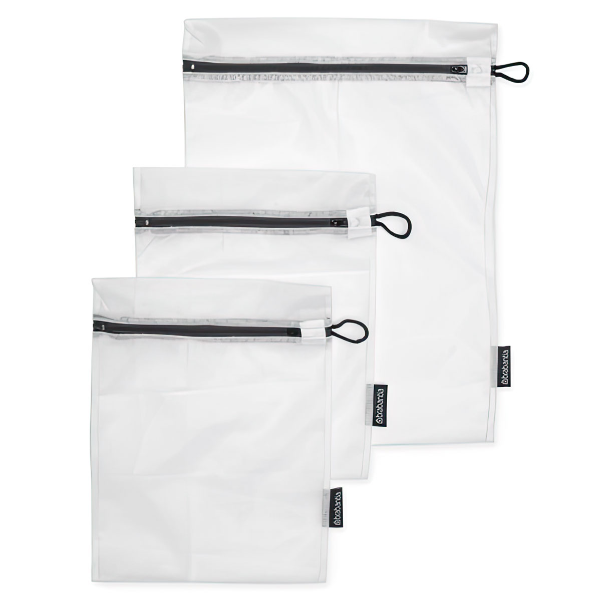 Набор мешков для стирки Brabantia 3шт, белый мешок для стирки eva air mesh универсальный 30x39 см