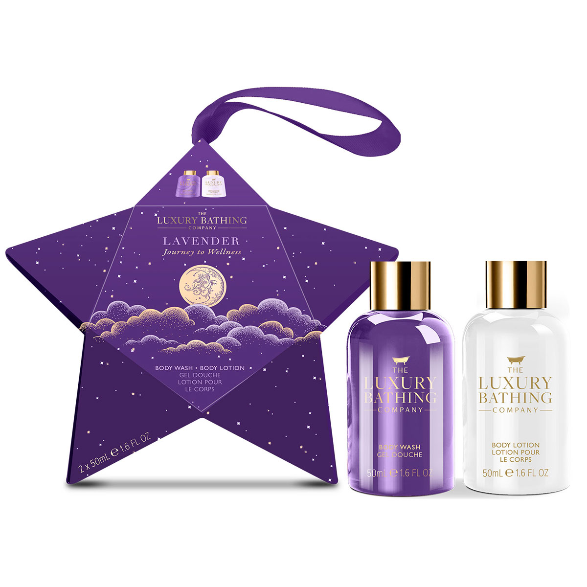 

Подарочный набор The Luxury Bathing Company Дуэт мечты: Лаванда
