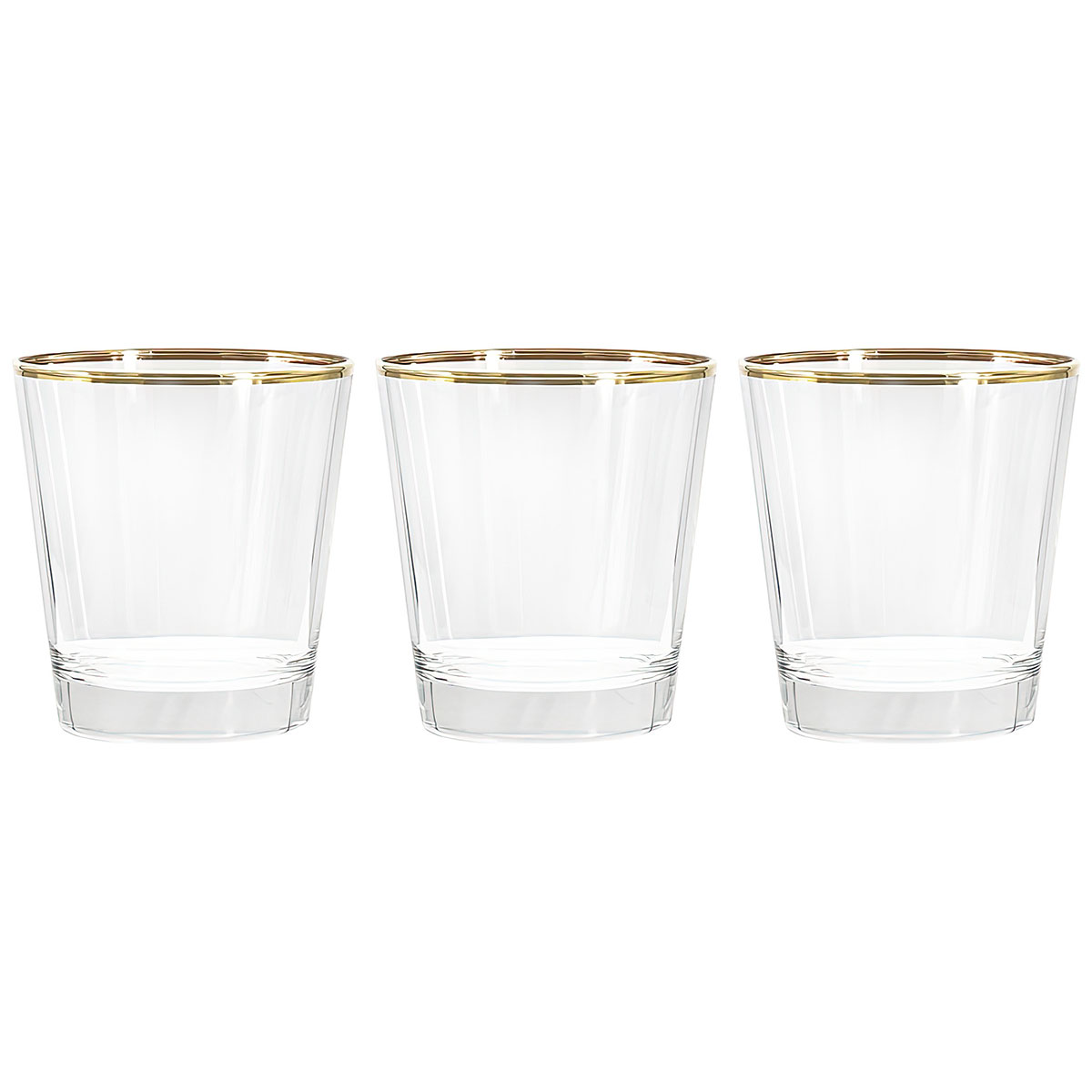 Набор стаканов для виски Le Stelle Gemma, золото Le Stelle LR-037, цвет прозрачный - фото 2