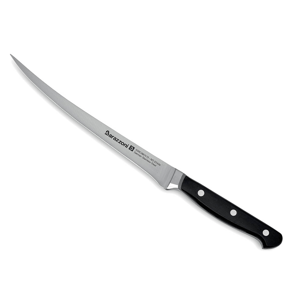 Нож филейный Barazzoni 18см Barazzoni 802170050, цвет серебристый