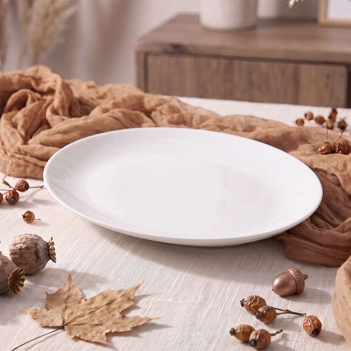 Блюдо Zapel Table Blanche