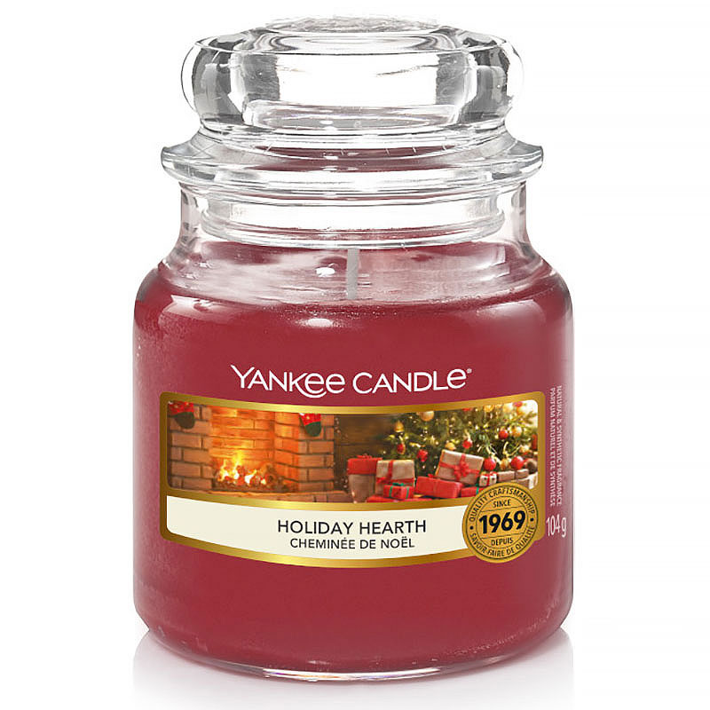 

Свеча малая Yankee Candle Ароматы праздника, Бордовый