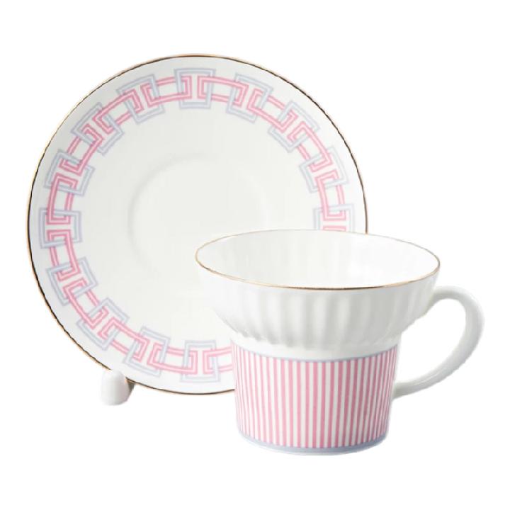 Чайная пара Императорский фарфоровый завод Геометрия