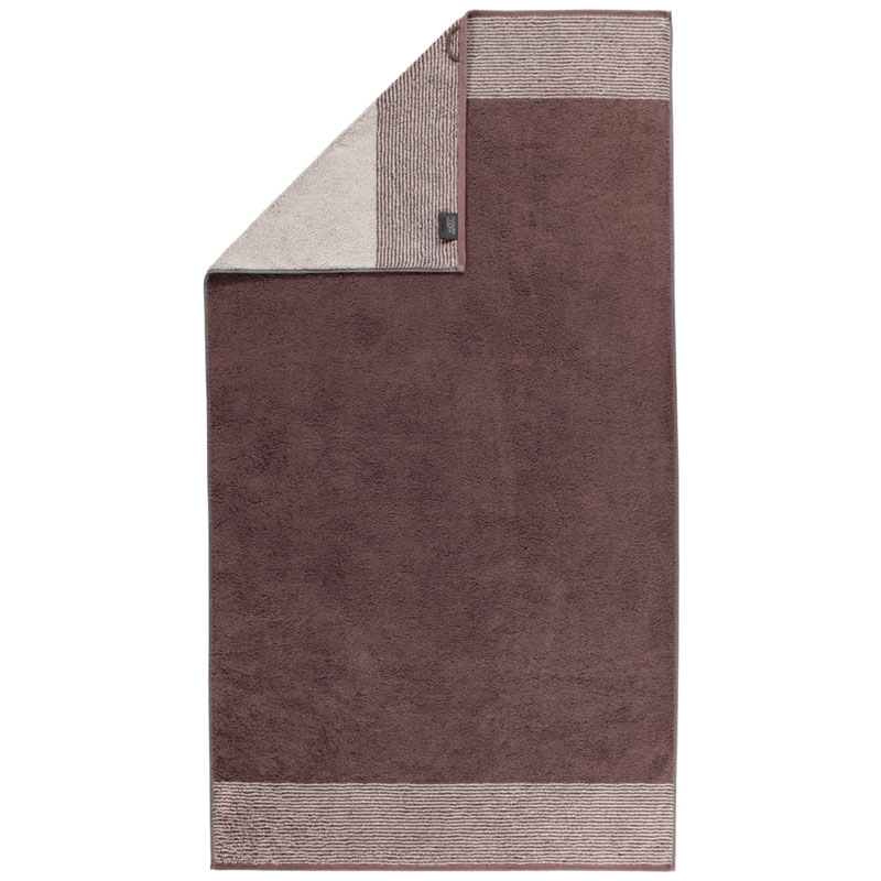 Полотенце махровое Cawo Two-Tone 80x150см, цвет коричневый полотенце прованс коричневый р 70х140