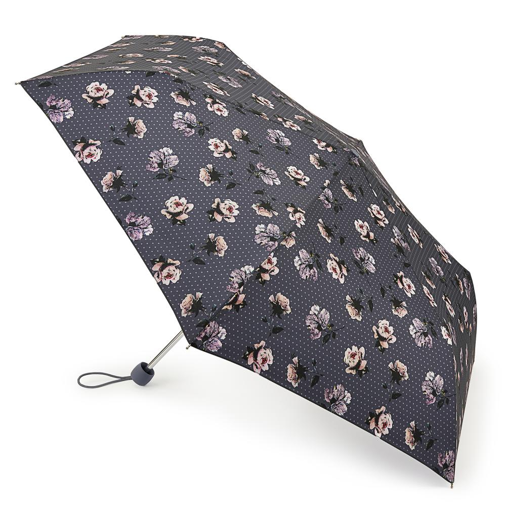 Зонт женский Fulton купол 86см, серый