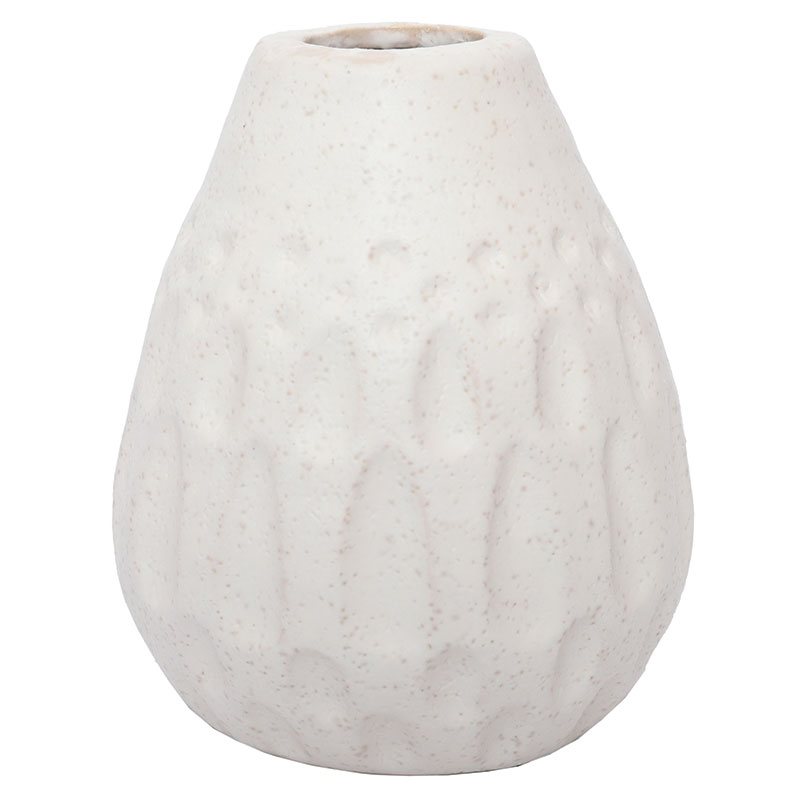 Ваза Hogewoning Kurman Ceramic 17см Hogewoning 404393, цвет белый - фото 1