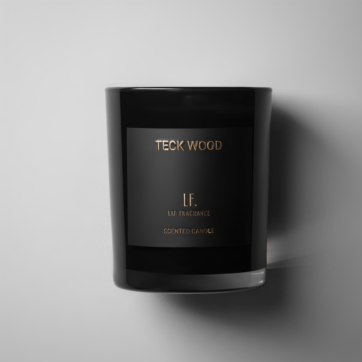 Свеча ароматическая в черном стекле Lab Fragrance Премиум. Тиковое Дерево Lab Fragrance ЛФ-С42204-180 - фото 4