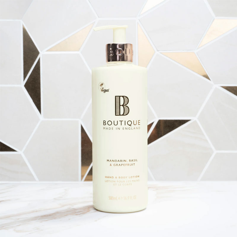 

Лосьон для тела и рук Boutique Mandarin, Basil & Grapefruit