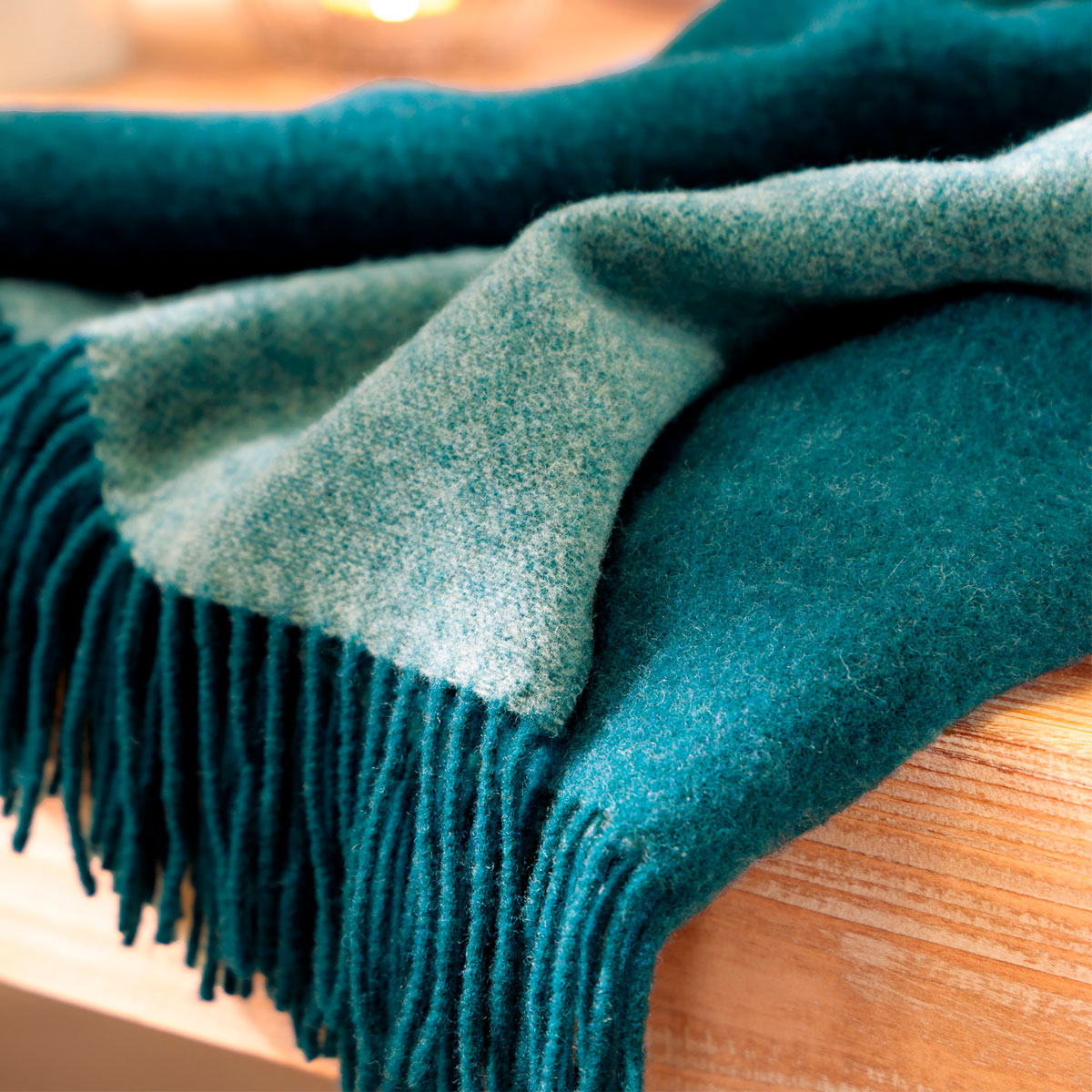 

Плед 1,5-спальный Biederlack Teal-Green, Зеленый