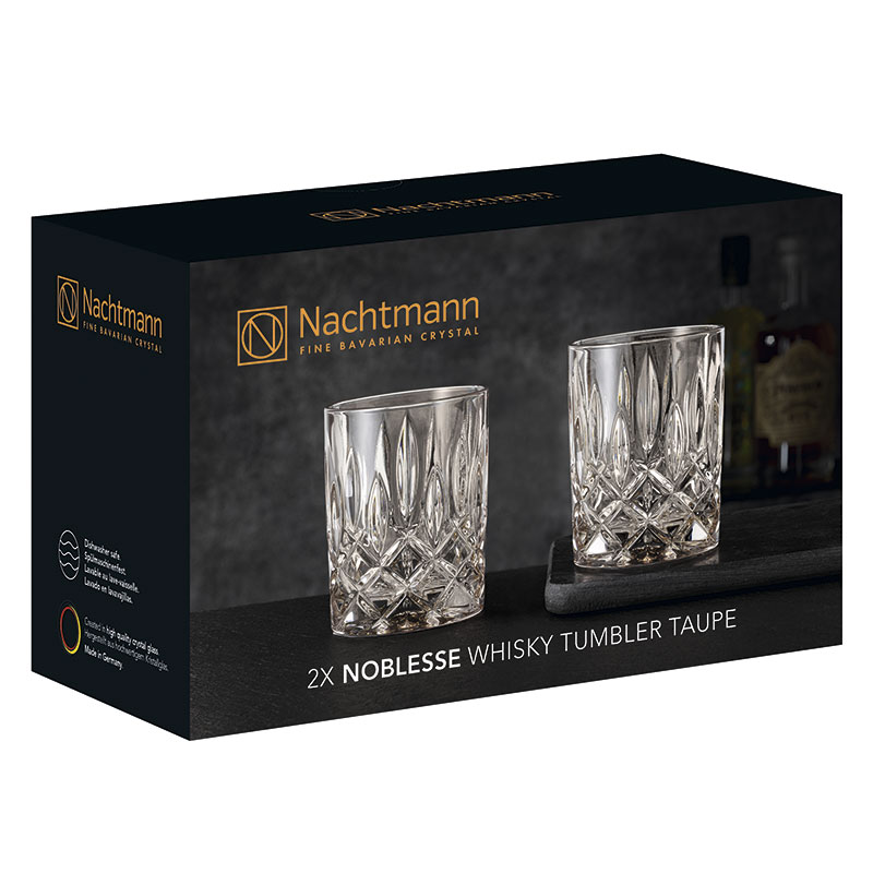 Набор стаканов низких Nachtmann Noblesse, коричневый Nachtmann 104242 - фото 4