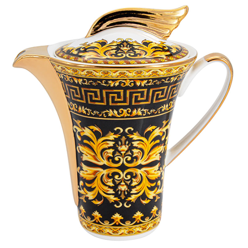 Сервиз чайный Royal Crown Турандот 21 предмет на 6 персон Royal Crown RC9-21TS-673B, цвет золотистый - фото 5