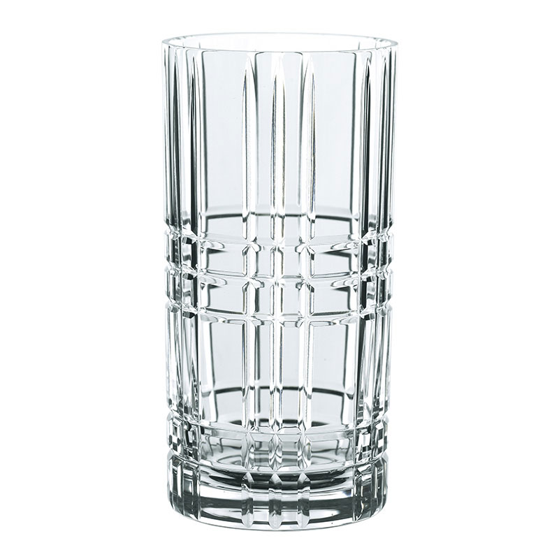Набор Nachtmann Square Ice Cube: стаканы высокие 2шт и емкость для льда Nachtmann 104369, цвет прозрачный - фото 3