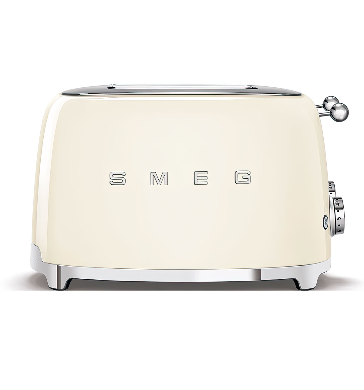 Тостер на 4 ломтика Smeg 50’s Style, кремовый Smeg TSF03CREU, цвет бежевый - фото 3