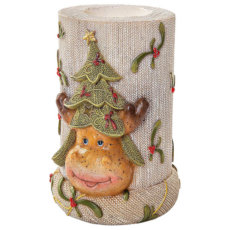 

Подсвечник Mister Christmas Олень 12см, Белый;зеленый