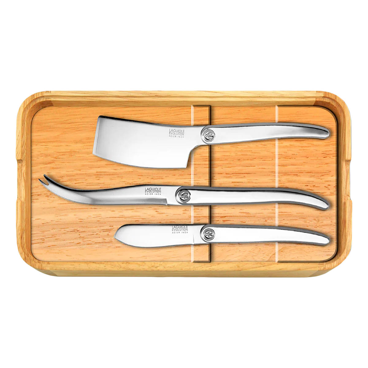 

Набор ножей для сыра Tarrerias Bonjean Laguiole Intuition 3 предмета