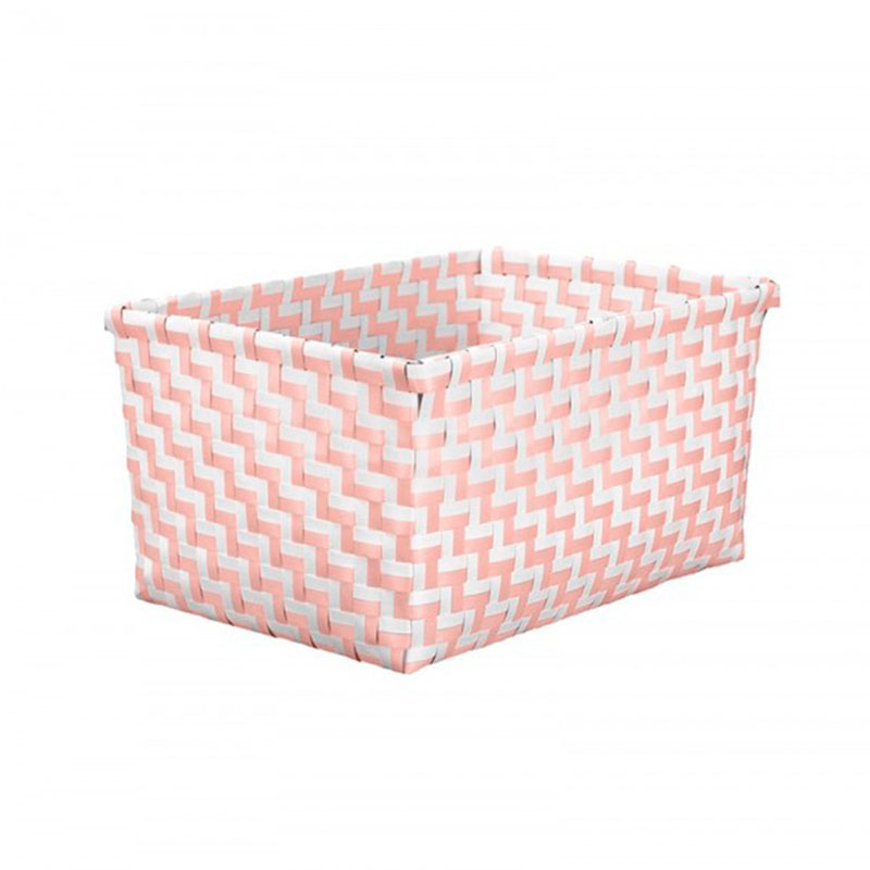 Корзина для хранения Kleine Wolke Box Double Light Pink 20х12х16,5см, цвет розовый перо для декора длина от 45 до 50 см розовый