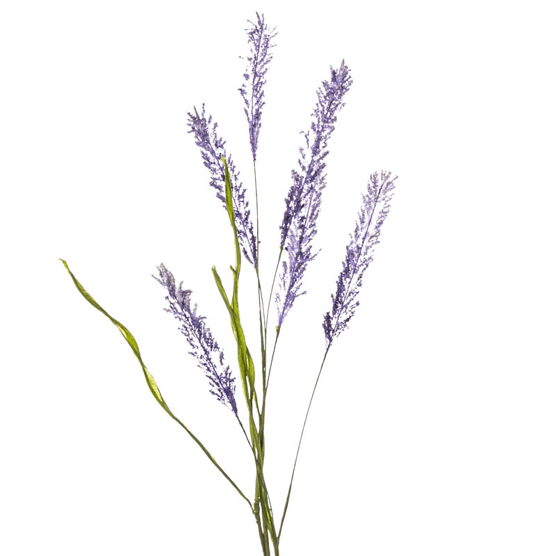 Искусственные цветы Silk-ka Полевица 81см, цвет фиолетовый Silk-ka 127029 - фото 1