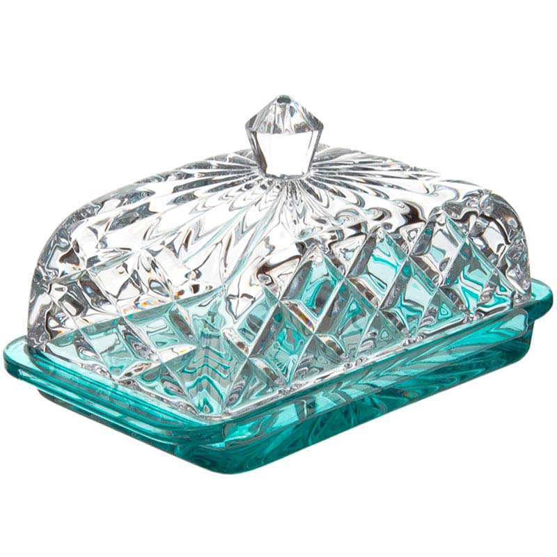 

Масленка Crystalite Bohemia Моцарт Мозаика, Бирюзовый