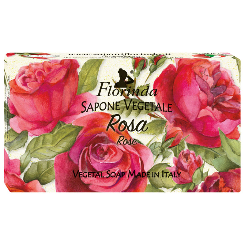 Мыло туалетное Florinda Магия Цветов. Роза мыло florinda новогоднее волшебство роза 100 гр