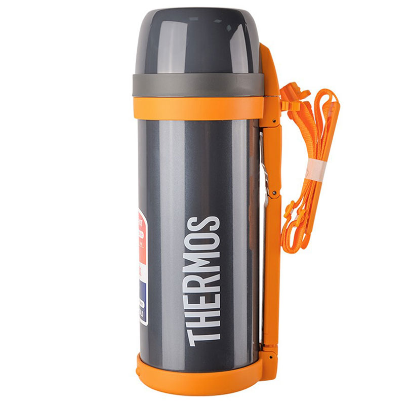Термос Thermos FDH Grey Stainless Steel Vacuum Flask 2л Thermos 387769, цвет серый