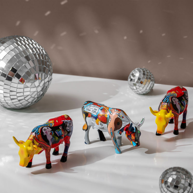 Коллекционная корова CowParade Russia ArtPack Pi-COW-sso 744856 Разноцветный, фото 2