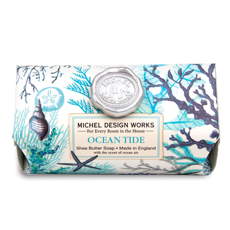 Мыло в бумажной обертке Michel Design Works Океанский прилив моющее средство mr proper классический океанский бриз 750 мл