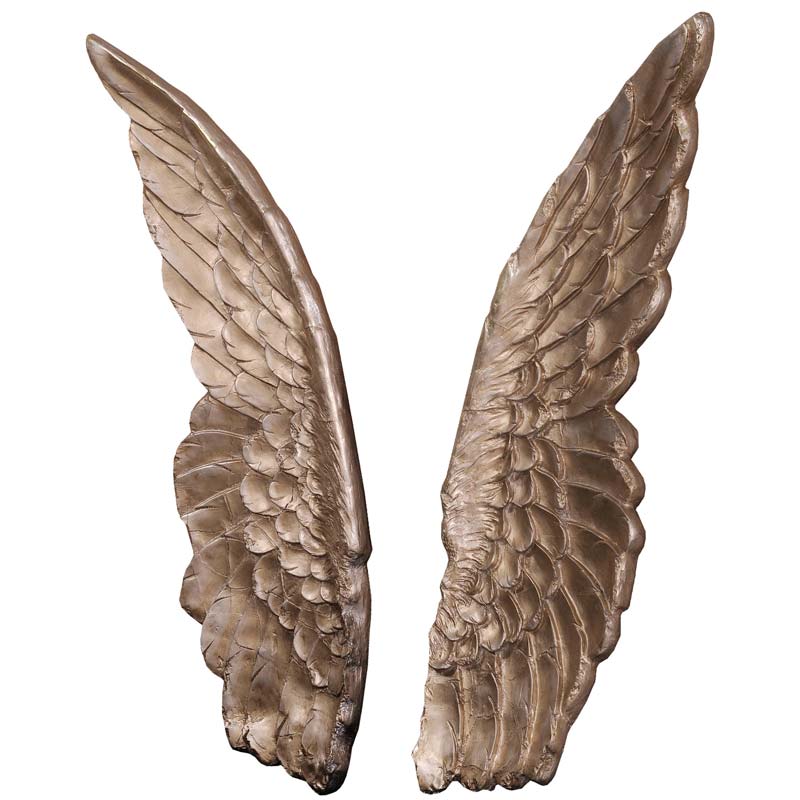 Панно Mart Gallery Крылья, шампань крылья ангела 48×63 белый