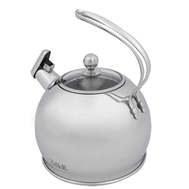 

Чайник со свистком TalleR Данкан 2,5 л, Натуральный