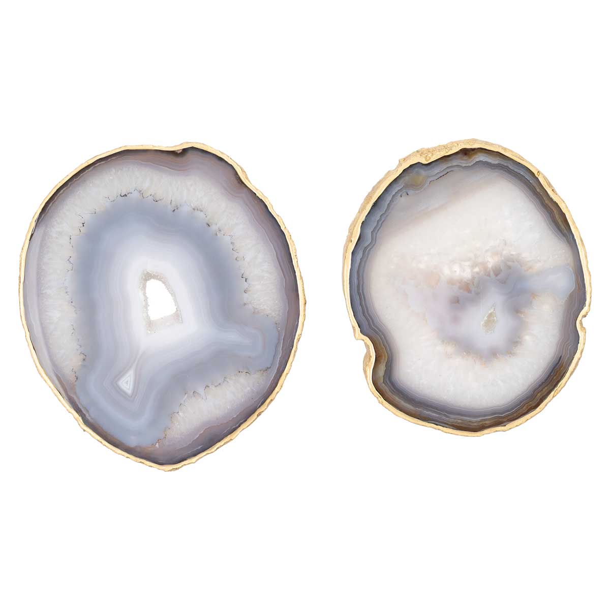 

Набор №3 из натурального среза агата Incrua Agato M+M, Размер 11 - 13см