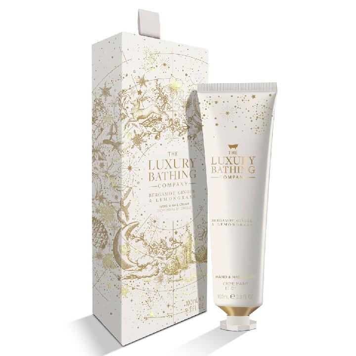 Подарочный набор The Luxury Bathing Company Роскошный крем для рук: Бергамот, имбирь и лемонграсс