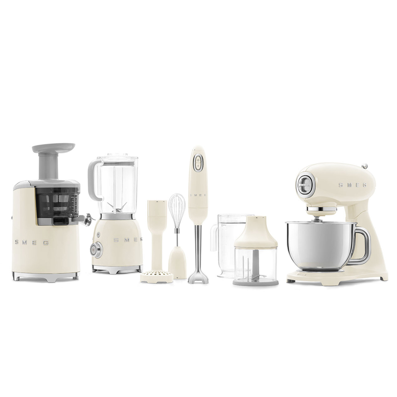 Блендер погружной Smeg 50s Style кремовый