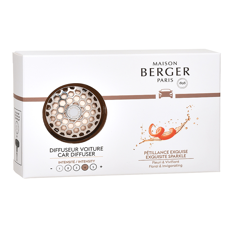 

Ароматизатор автомобильный Maison Berger Брызги шампанского, Многоцветие
