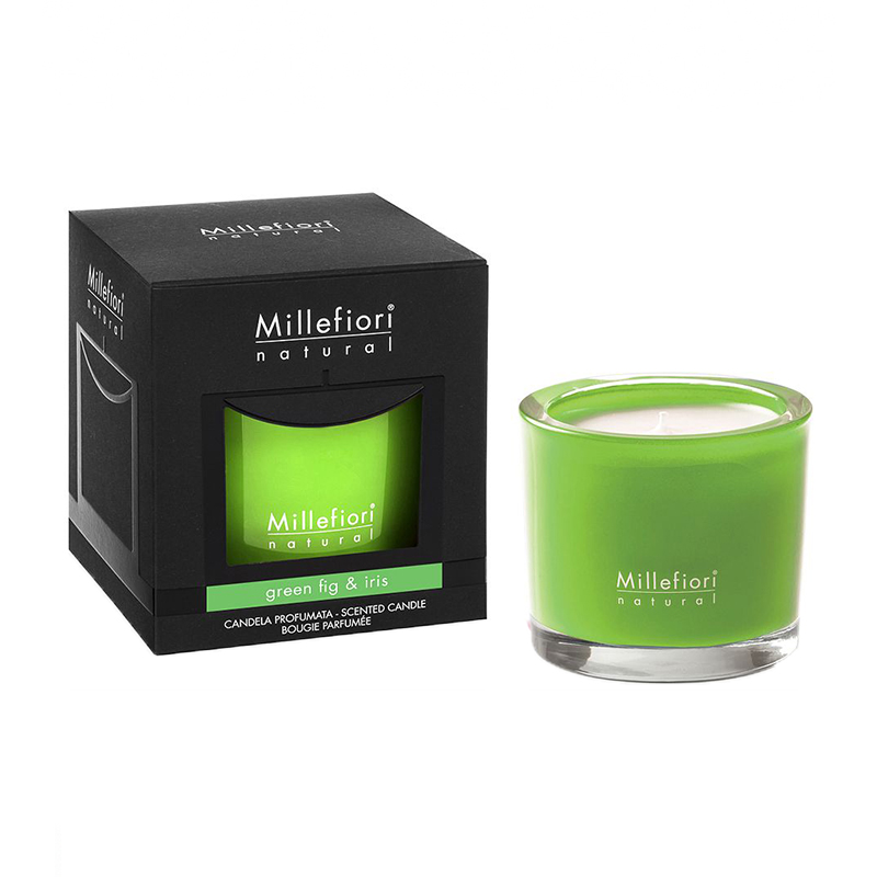 

Ароматическая свеча Millefiori Milano Зеленый инжир и ирис, 180гр.