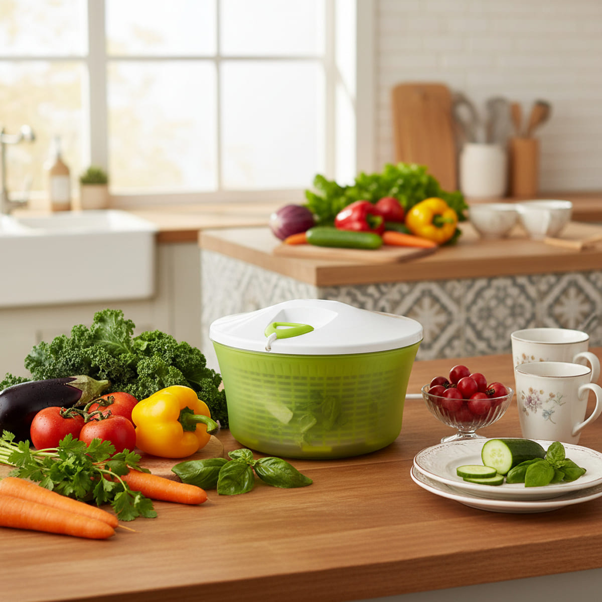 

Сушилка для зелени Leifheit Signature