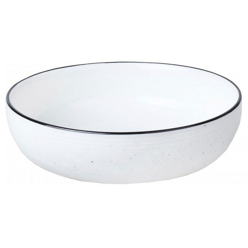Тарелка суповая Walmer Riverside Walmer W37000820, цвет белый