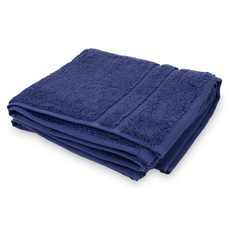Полотенце махровое Pappel Cirrus/S 50x100, цвет синий вафельное полотенце полосатый рейс синий р 50х70