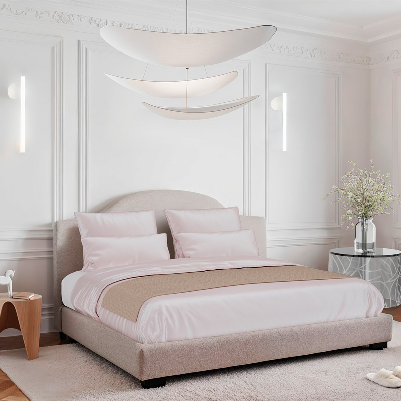 

Комплект постельного белья 1,5-спальный Mollen Premier, пудровый