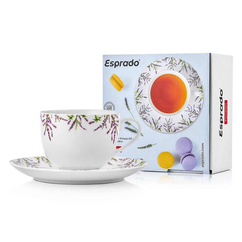 Чайная пара Esprado Provenza Esprado PRV022WE303, цвет белый - фото 5