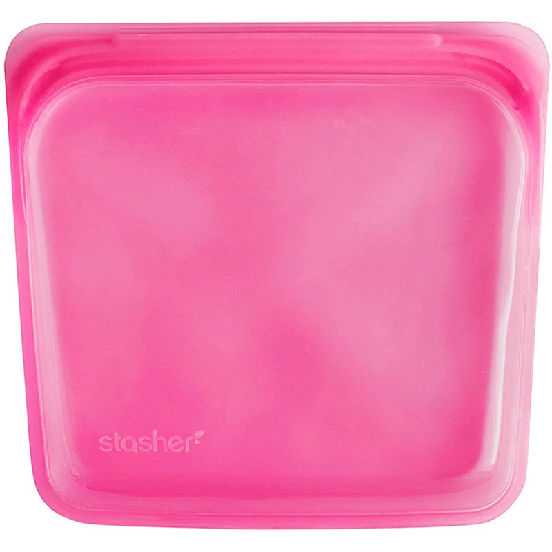 Контейнер для хранения Stasher Sandwich, малиновый STASHER STM06, цвет розовый - фото 1