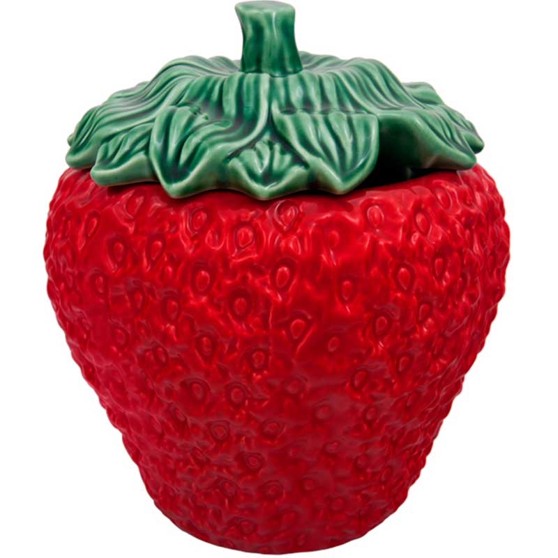 Чашка для супа Bordallo Pinheiro Strawberries 450мл Bordallo Pinheiro 65006992, цвет зеленый