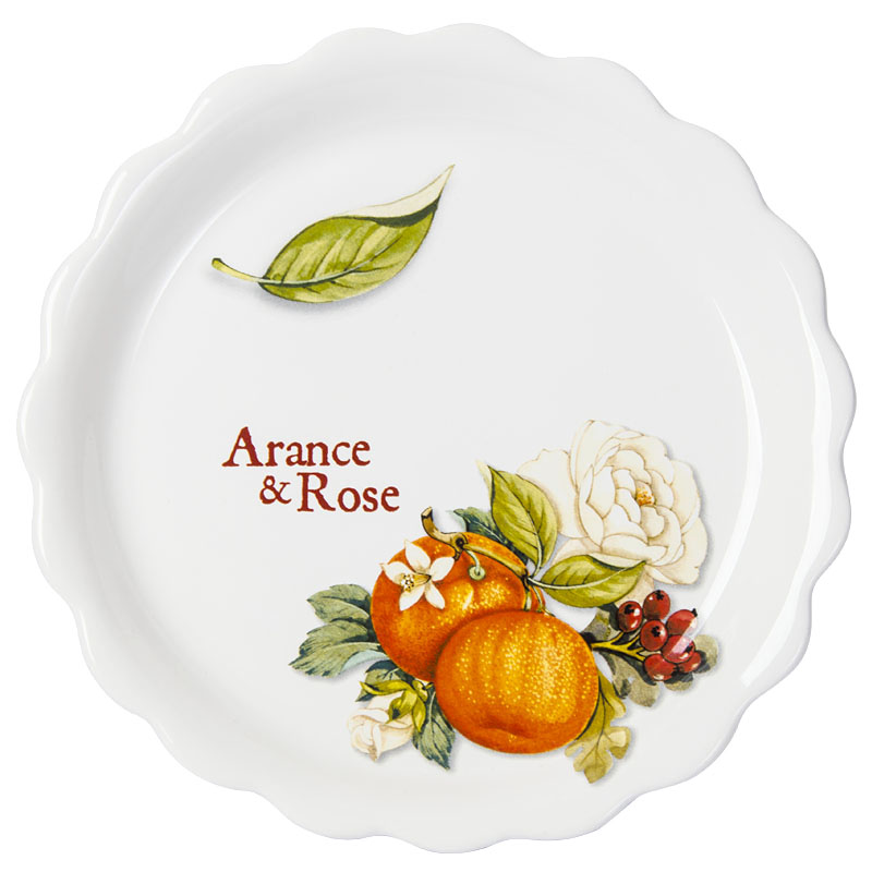 

Тарелка закусочная Nuova Cer Arance & Rose 21см, Многоцветие