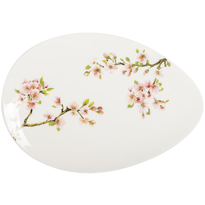 

Блюдо сервировочное Easy Life Sakura 36x25см в подарочной коробке, Розовый