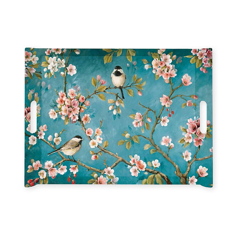 

Поднос с ручками Easy Life Blossom 45x31см, Голубой