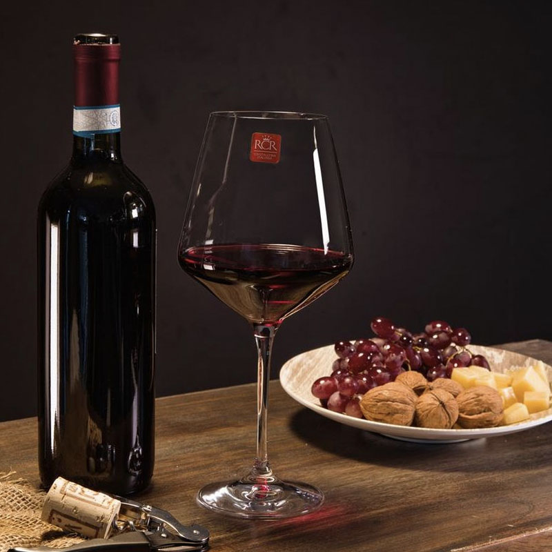 Набор бокалов для красного вина RCR Cristalleria Italiana Aria, 6шт