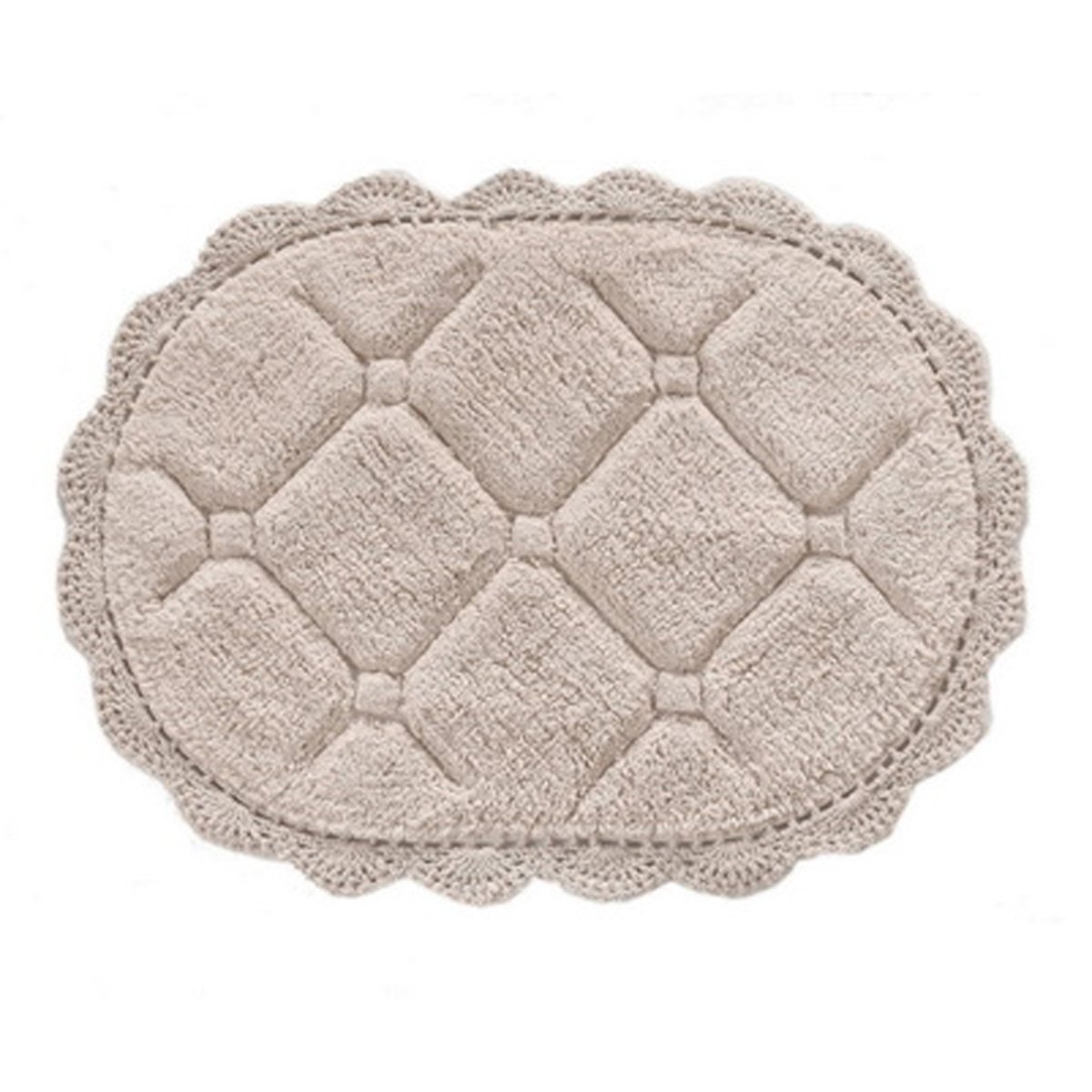 

Коврик для ванной кружевной Sofi de Marko Brianna 50х70см, капучино